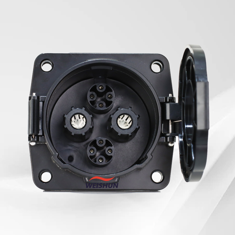CHAdeMO EV Socket 80A 125A 150 - Chademo Inlet Socket 125A Ev ulasan dan harga